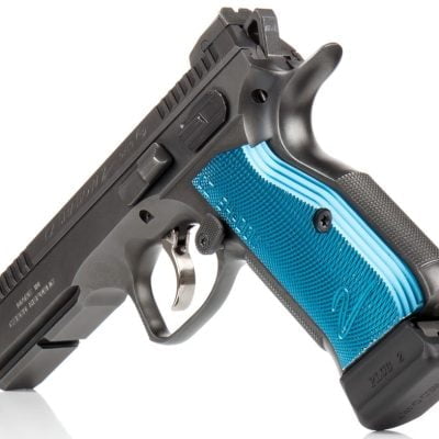 Pistola Ceska Zbrojovka CZ Shadow 2 Cal.9mm Oxidada (TALA AZUL) 19 Tiros