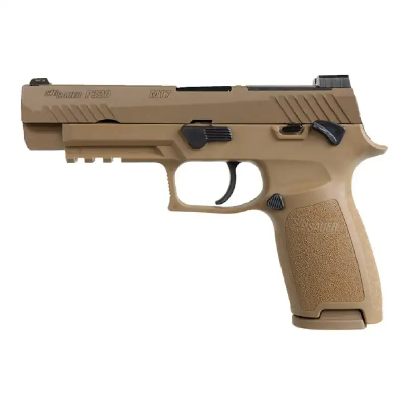 PISTOLA P320-M17 COYOTE C/ TRAVA E CALIBRE 9MM - SIG SAUER
